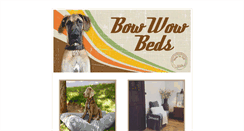 Desktop Screenshot of bowwowbeds.com